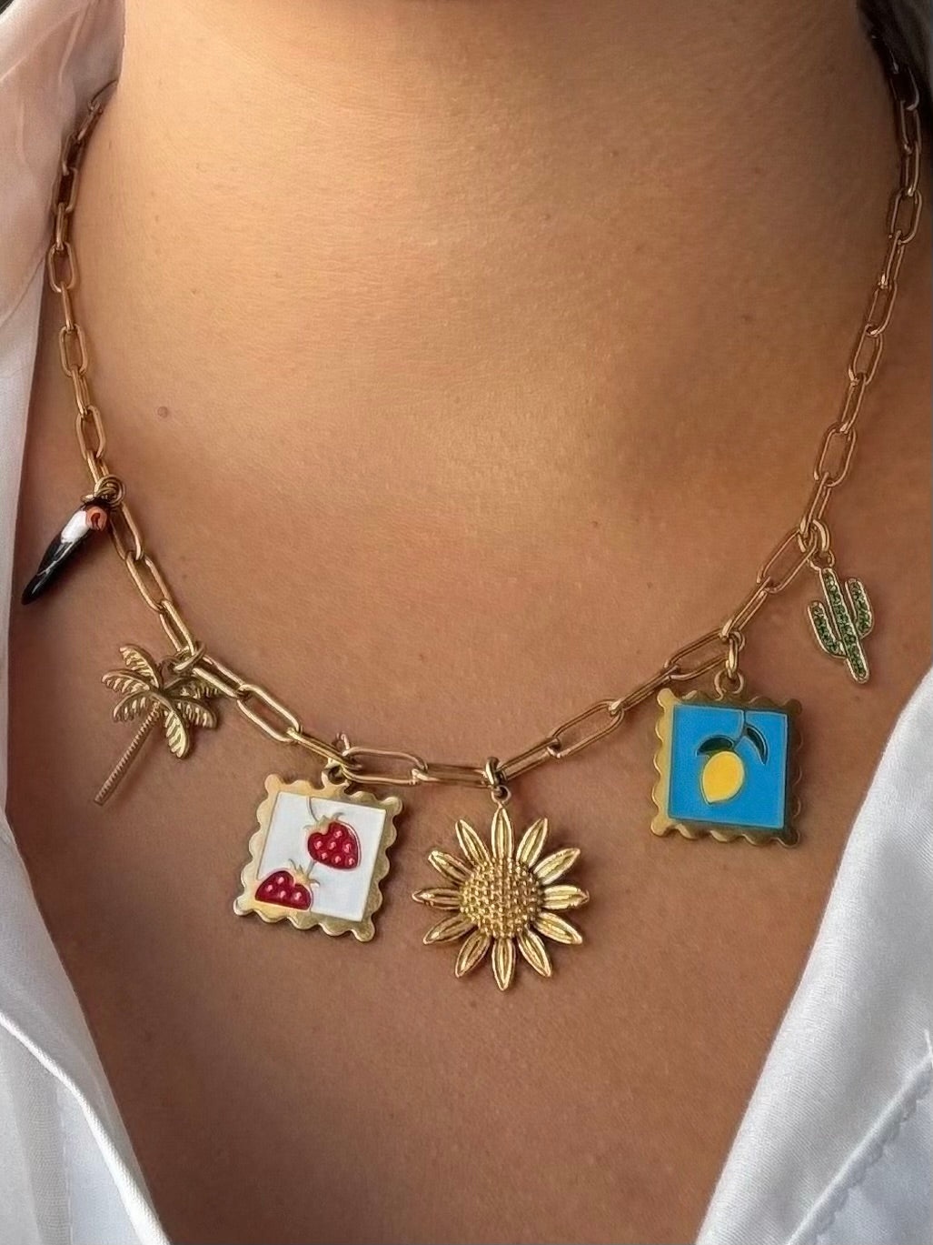 Collier personnalisable Charms MÉLINDA