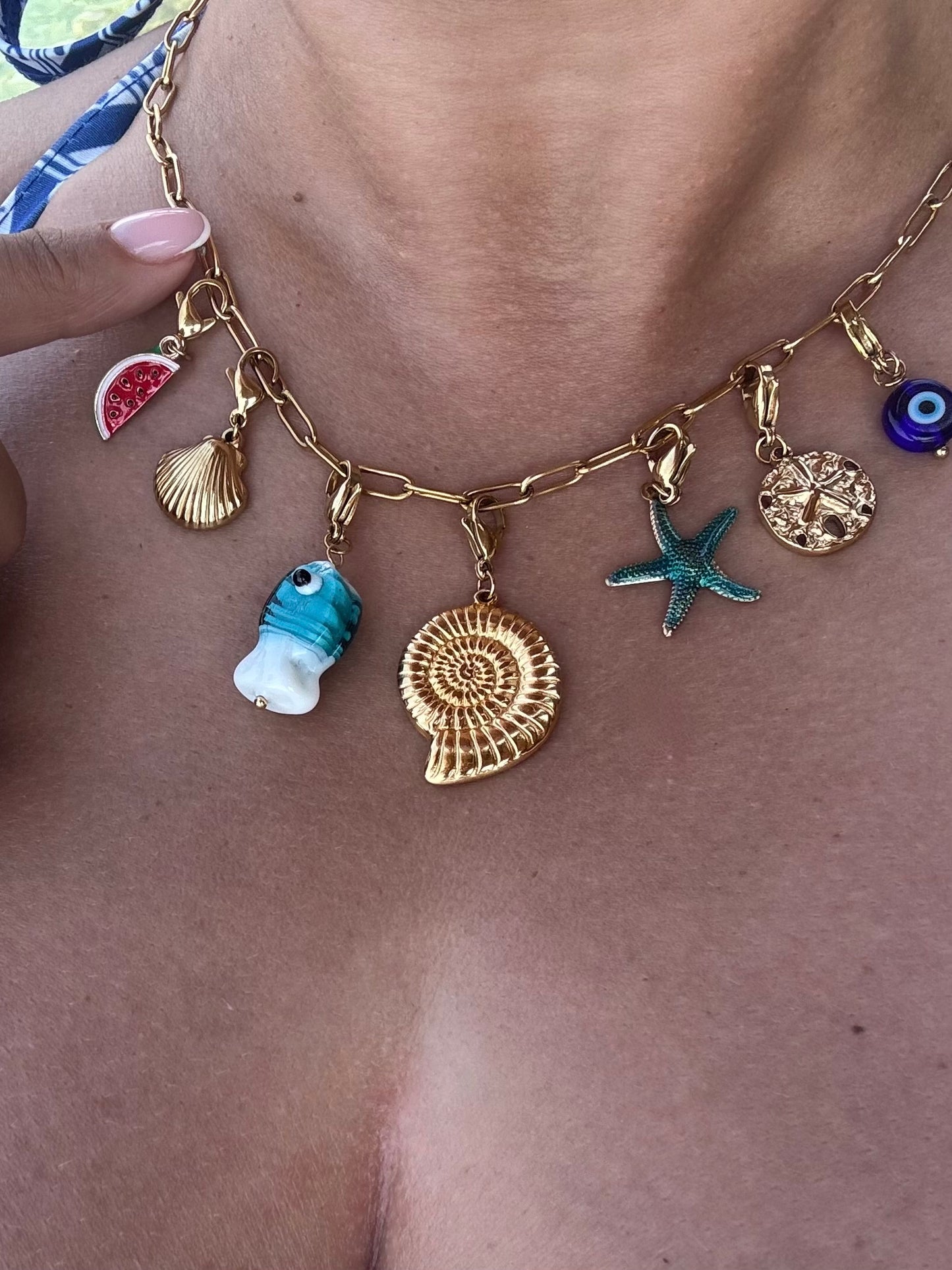 Collier personnalisable Charms interchangeables AYA