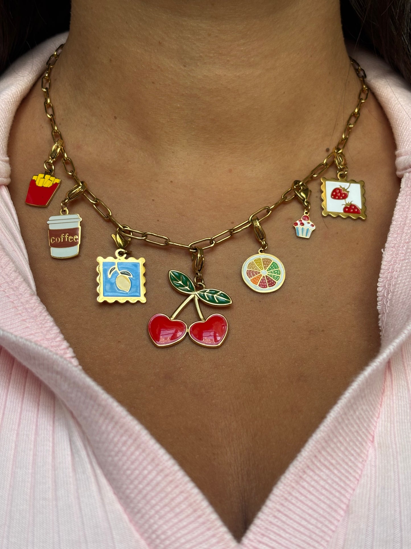 Collier personnalisable Charms interchangeables AYA