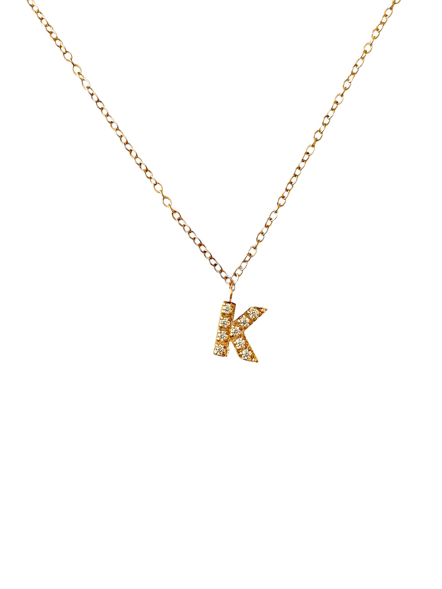 Collier personnalisable Initiale KENZA