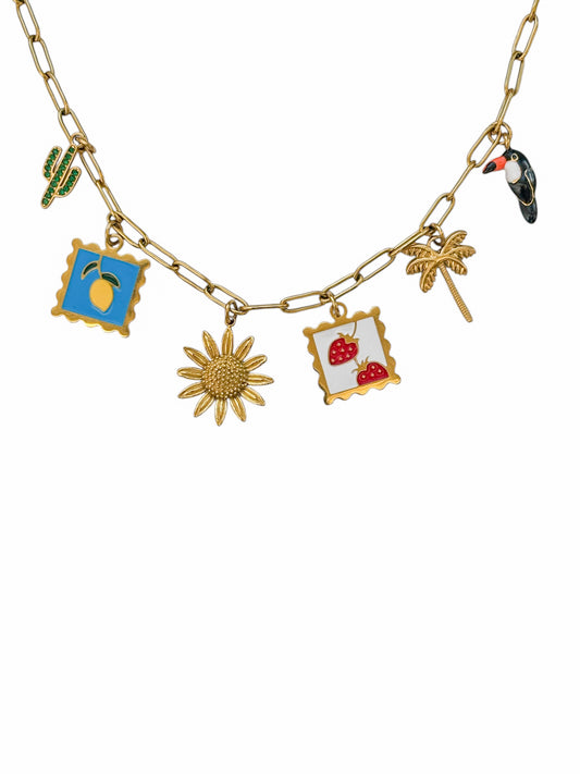 Collier personnalisable Charms MÉLINDA