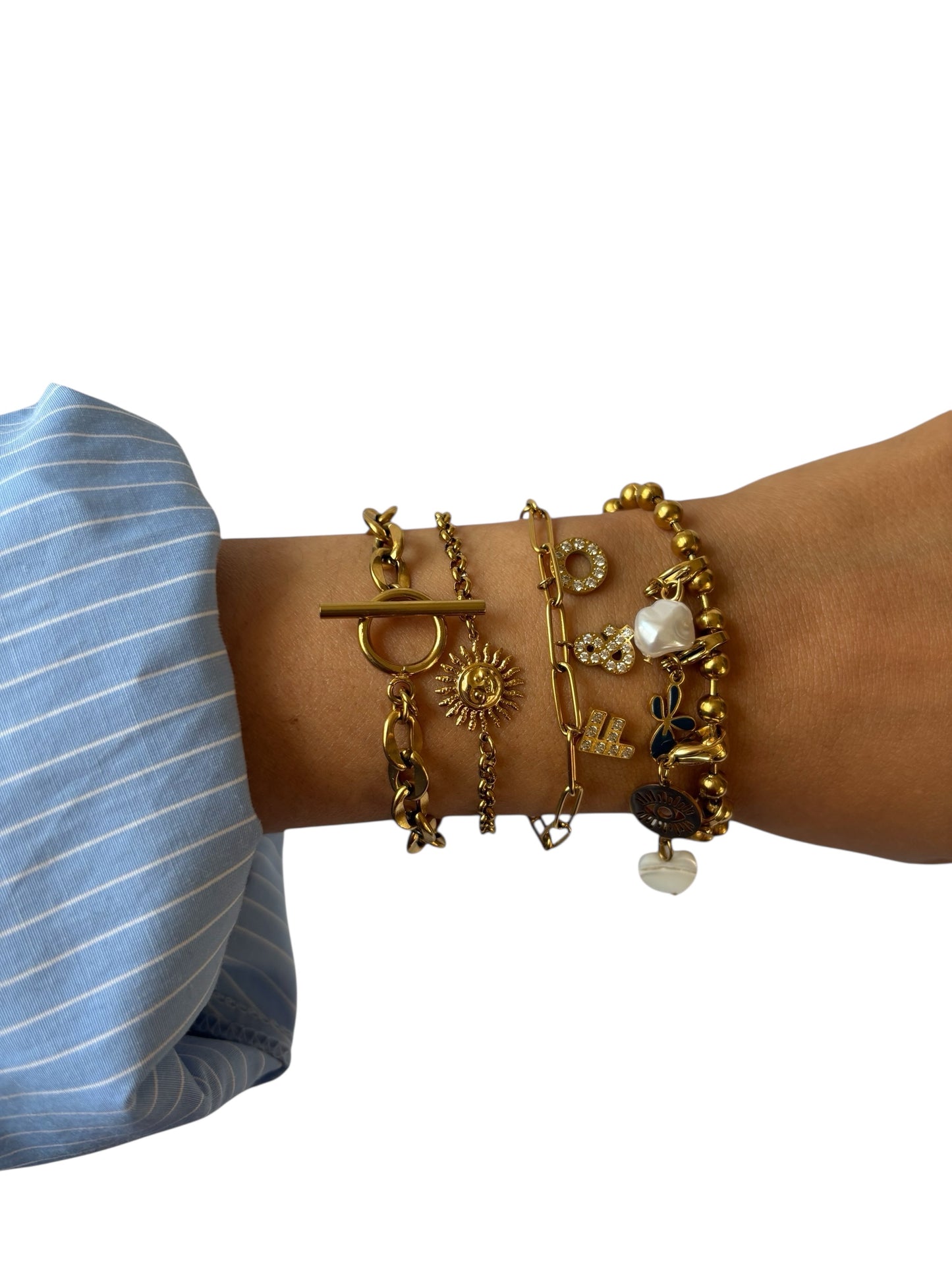 Bracelet personnalisable Charms interchanbgeables HAJAR