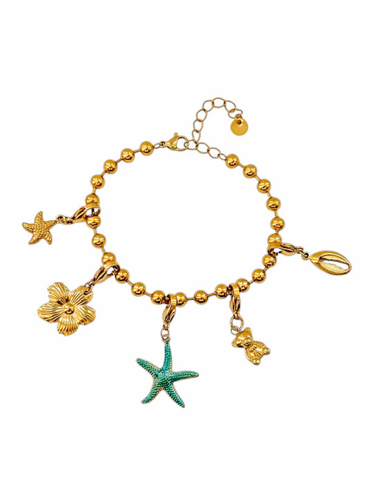 Bracelet personnalisable Charms interchanbgeables HAJAR
