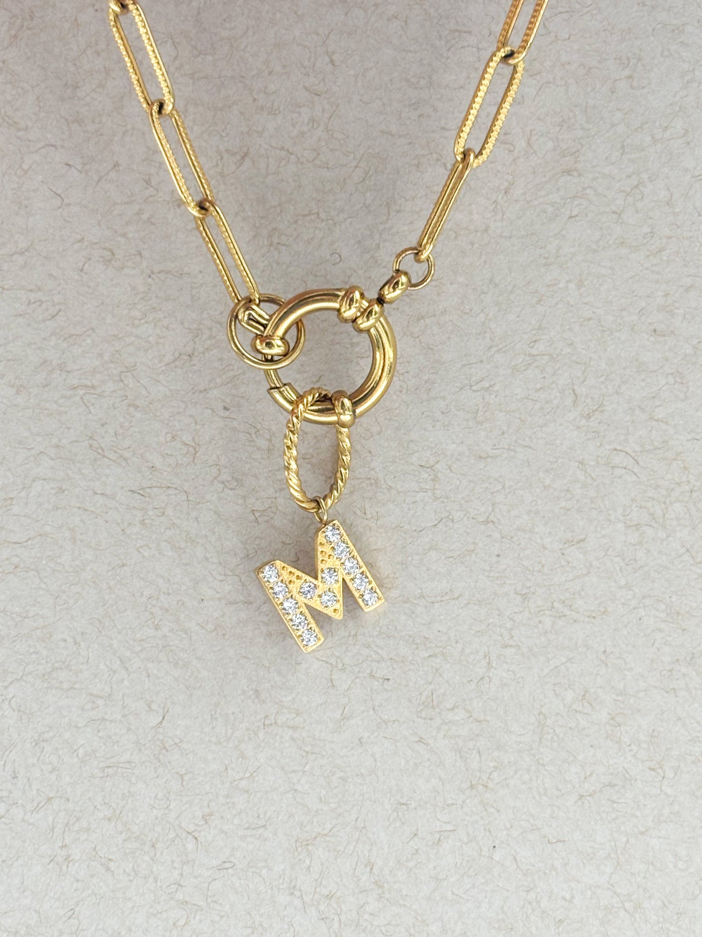 Collier personnalisable Initiale FARA