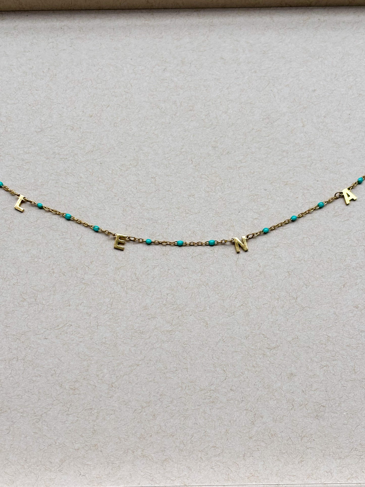 Collier personnalisable LÉNA