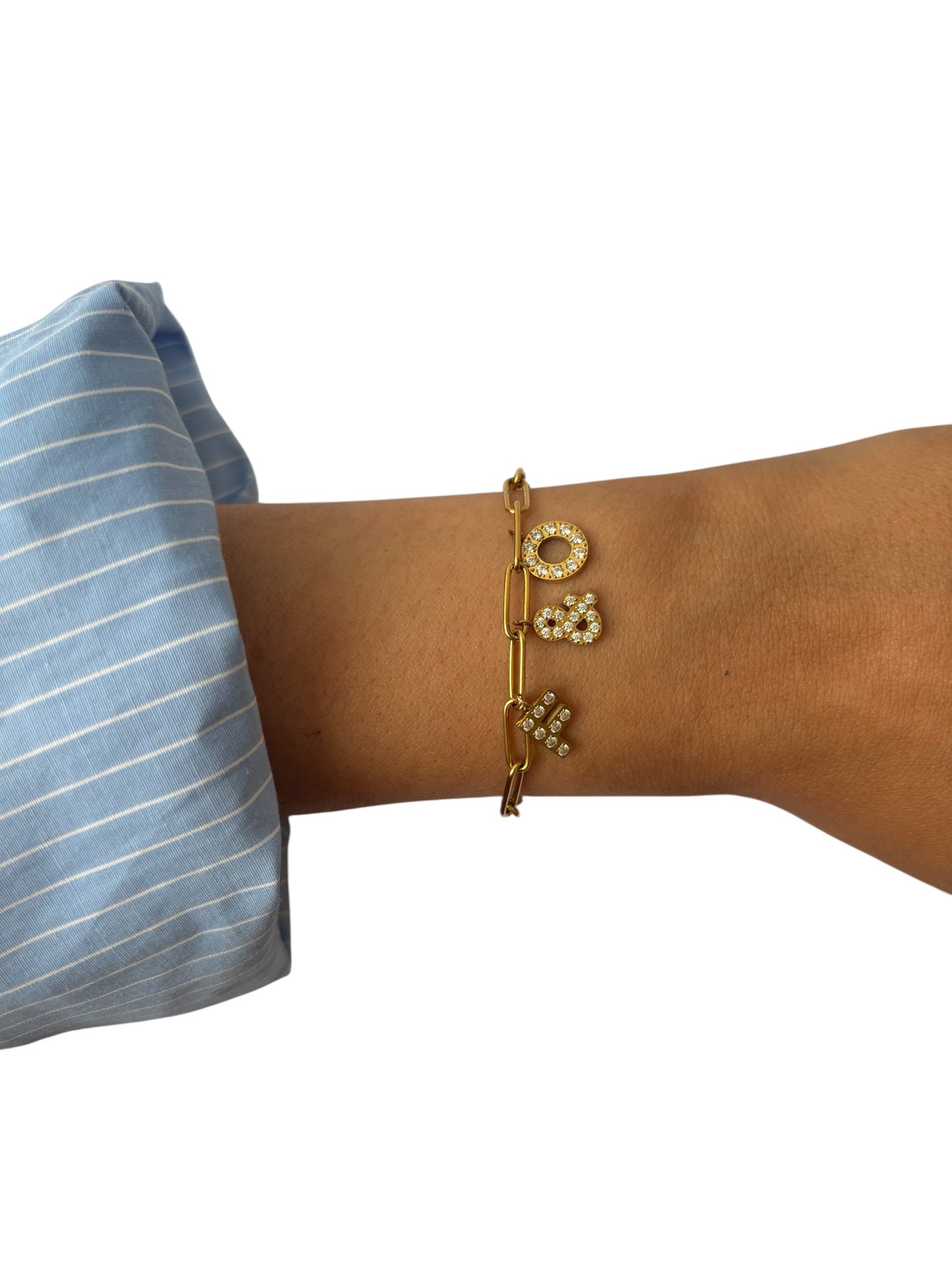 Bracelet personnalisable love HAWA