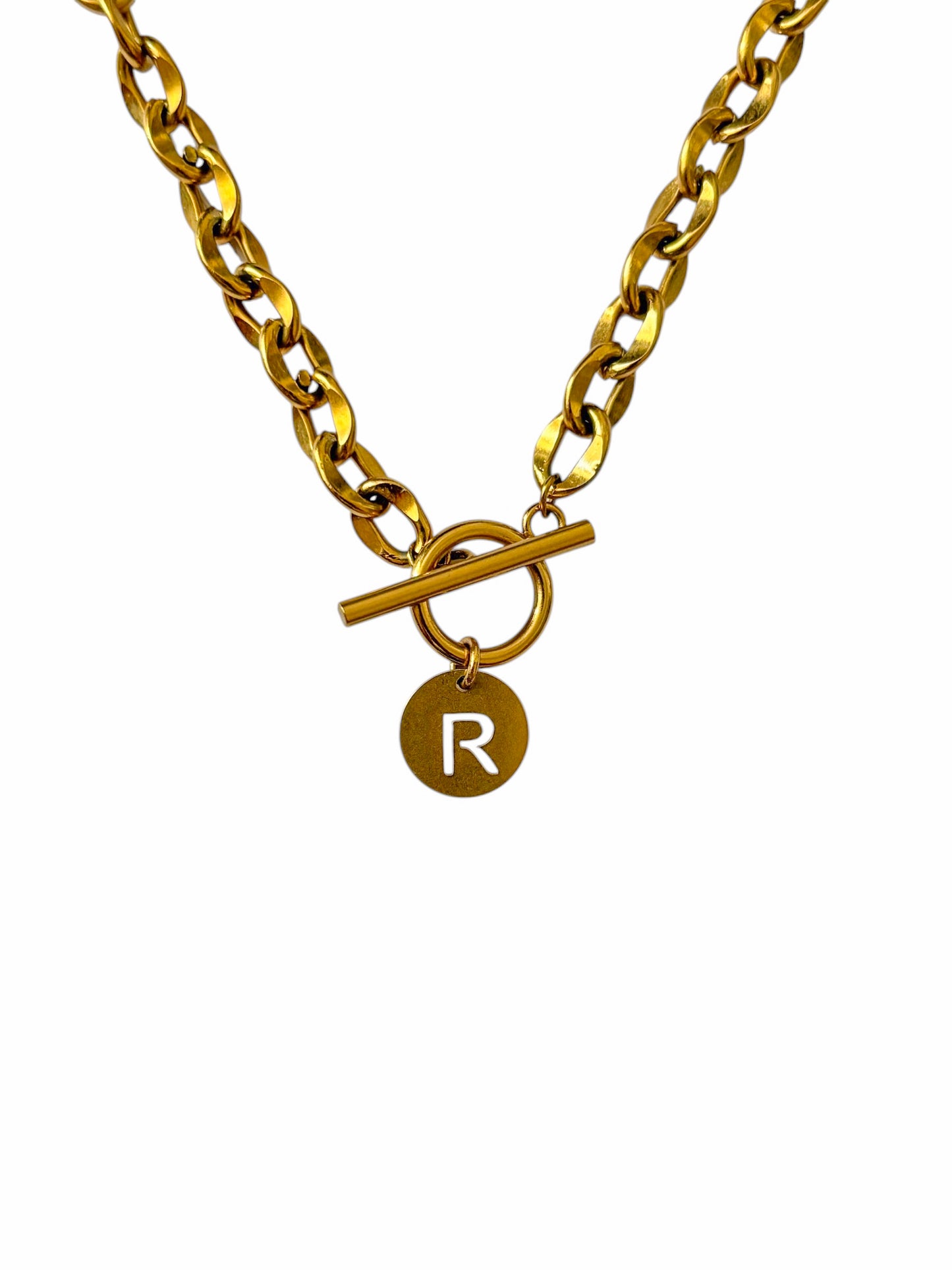 Collier personnalisable Initiale RITAJ