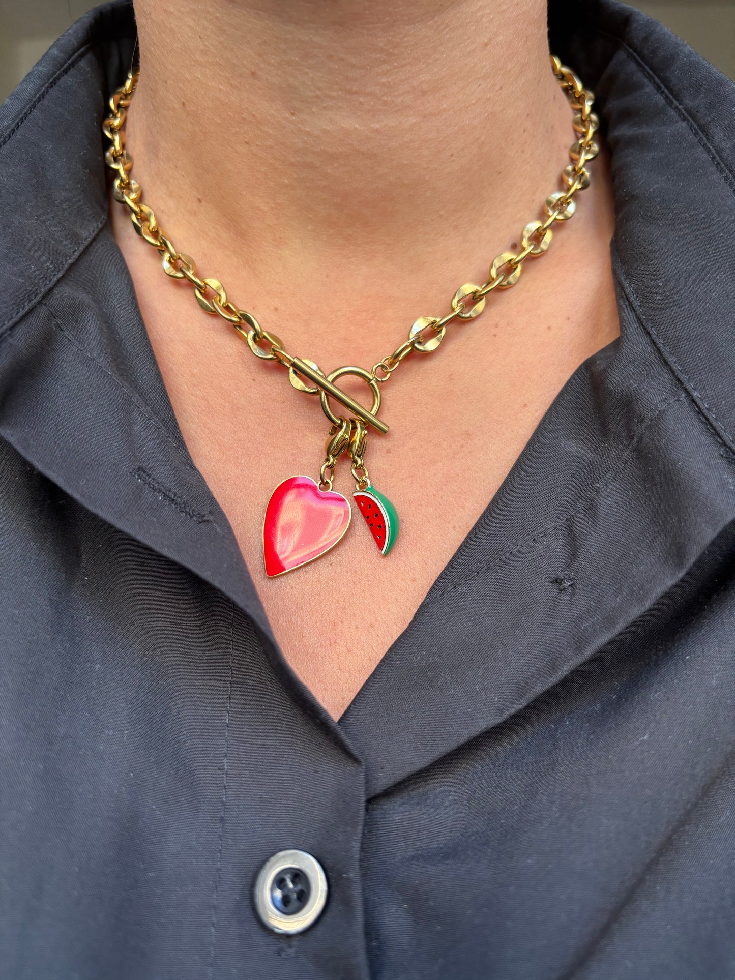 Collier personnalisale Charms interchangeables ALMA