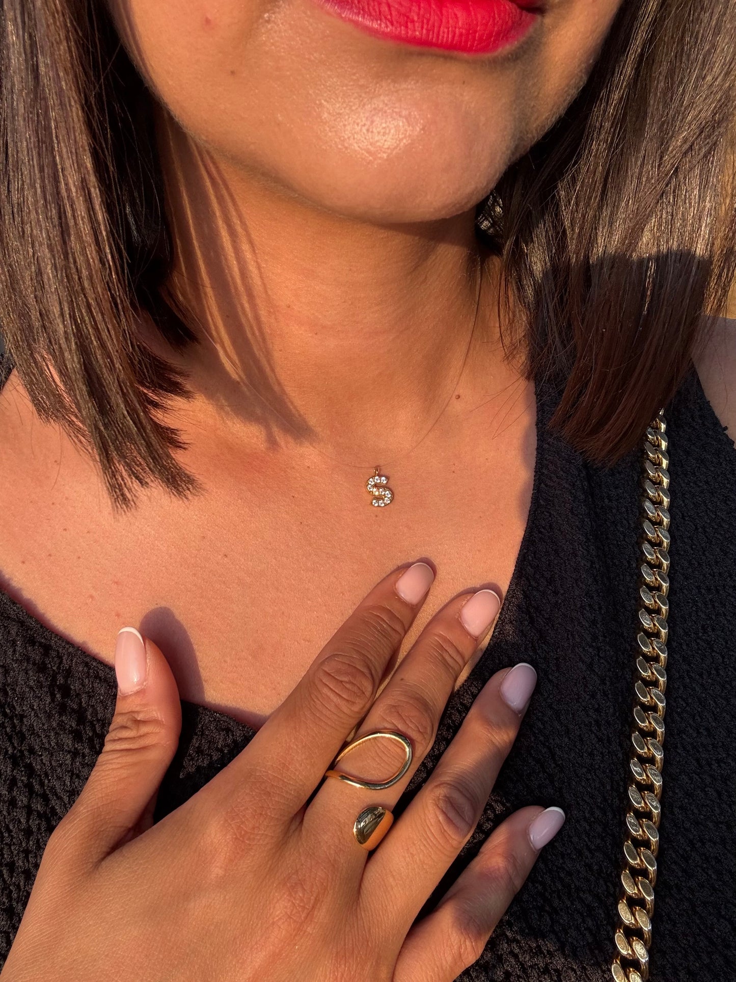 Collier personnalisable Initiale SYRINE