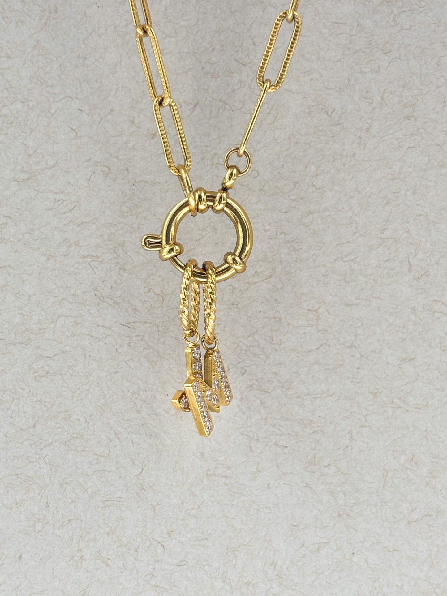 Collier personnalisable Initiale FARA