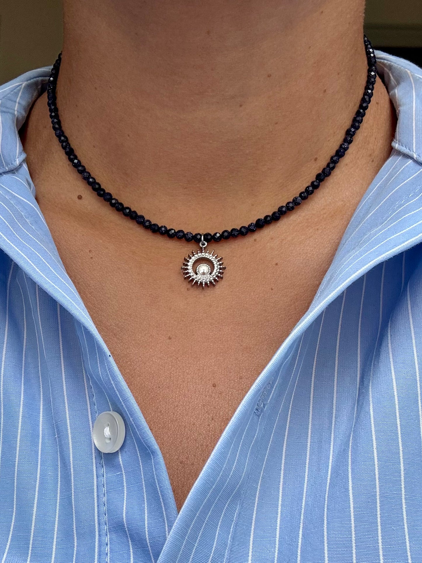 Collier MAJORELLE Silver