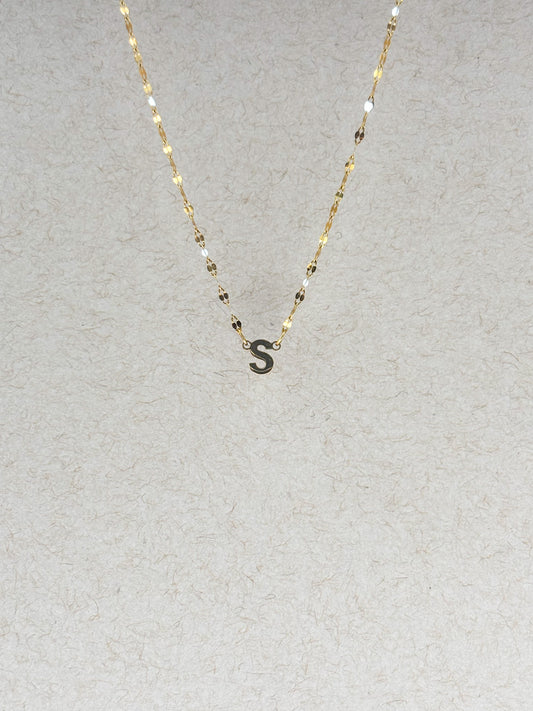 Collier personnalisable Initiale SIA