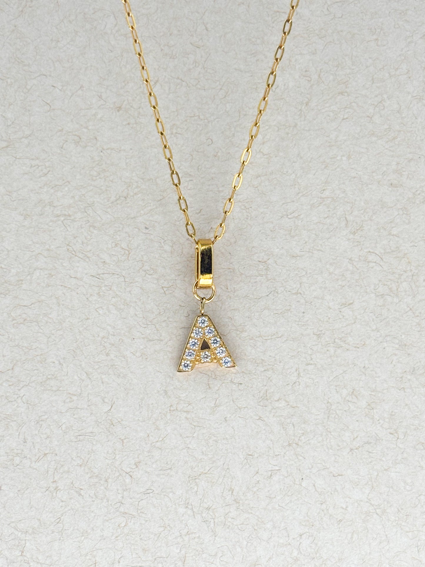 Collier personnalisable Initiale ALIX