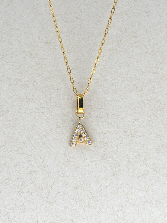 Collier personnalisable Initiale ALIX
