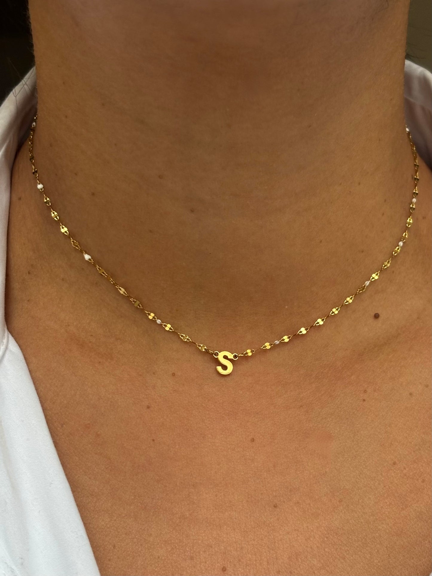 Collier personnalisable Initiale SIA