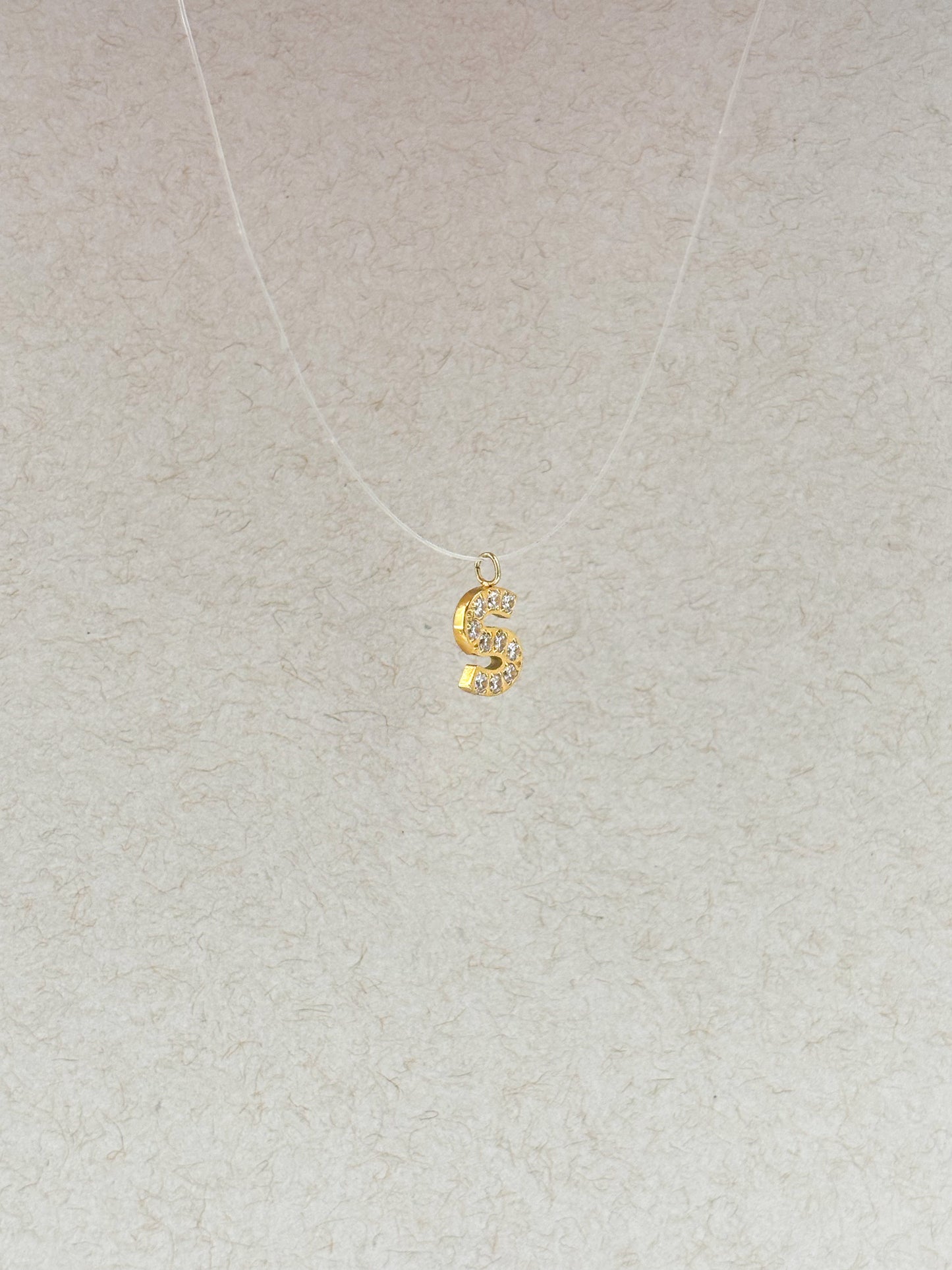 Collier personnalisable Initiale SYRINE