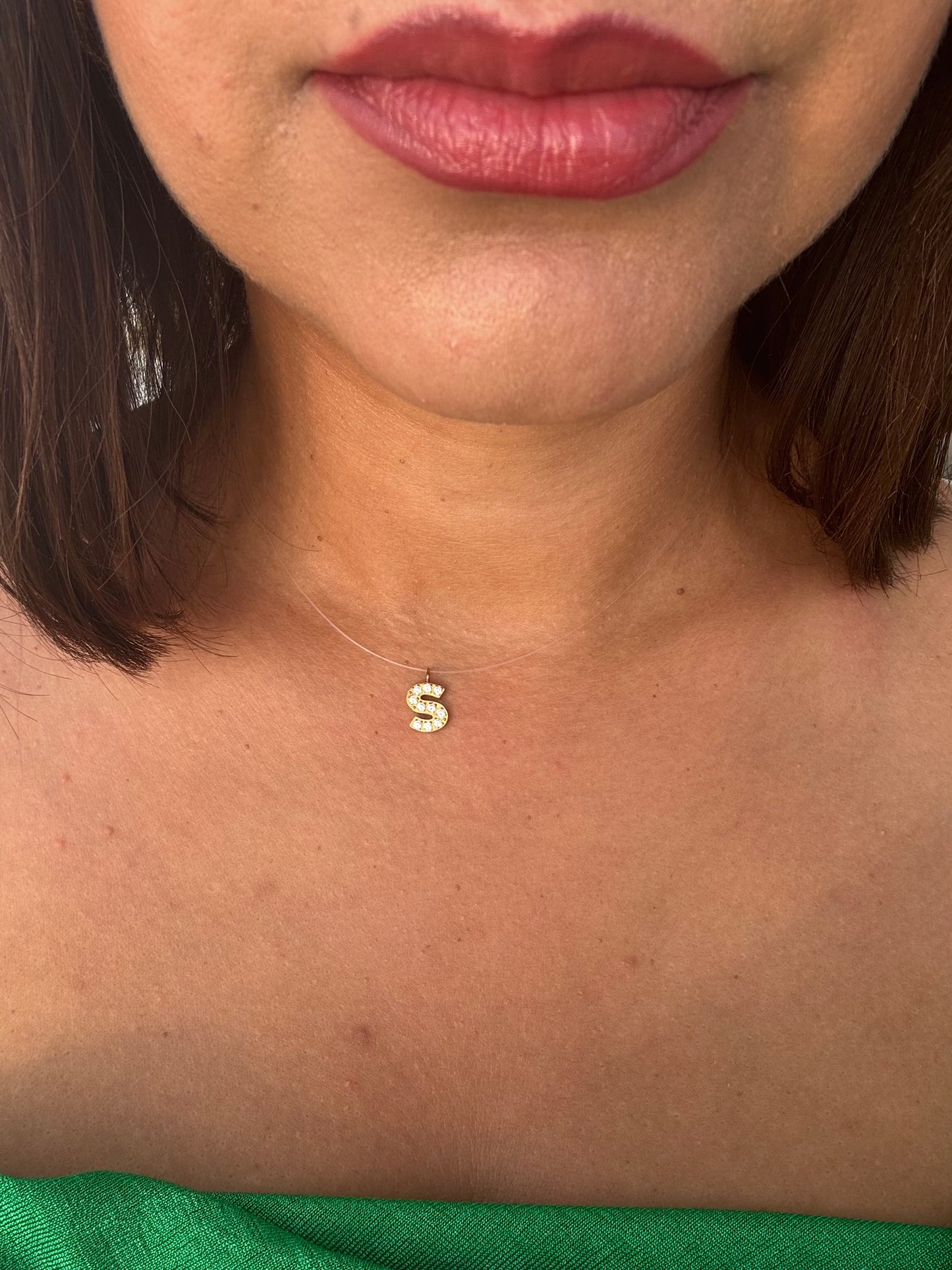 Collier personnalisable Initiale SYRINE