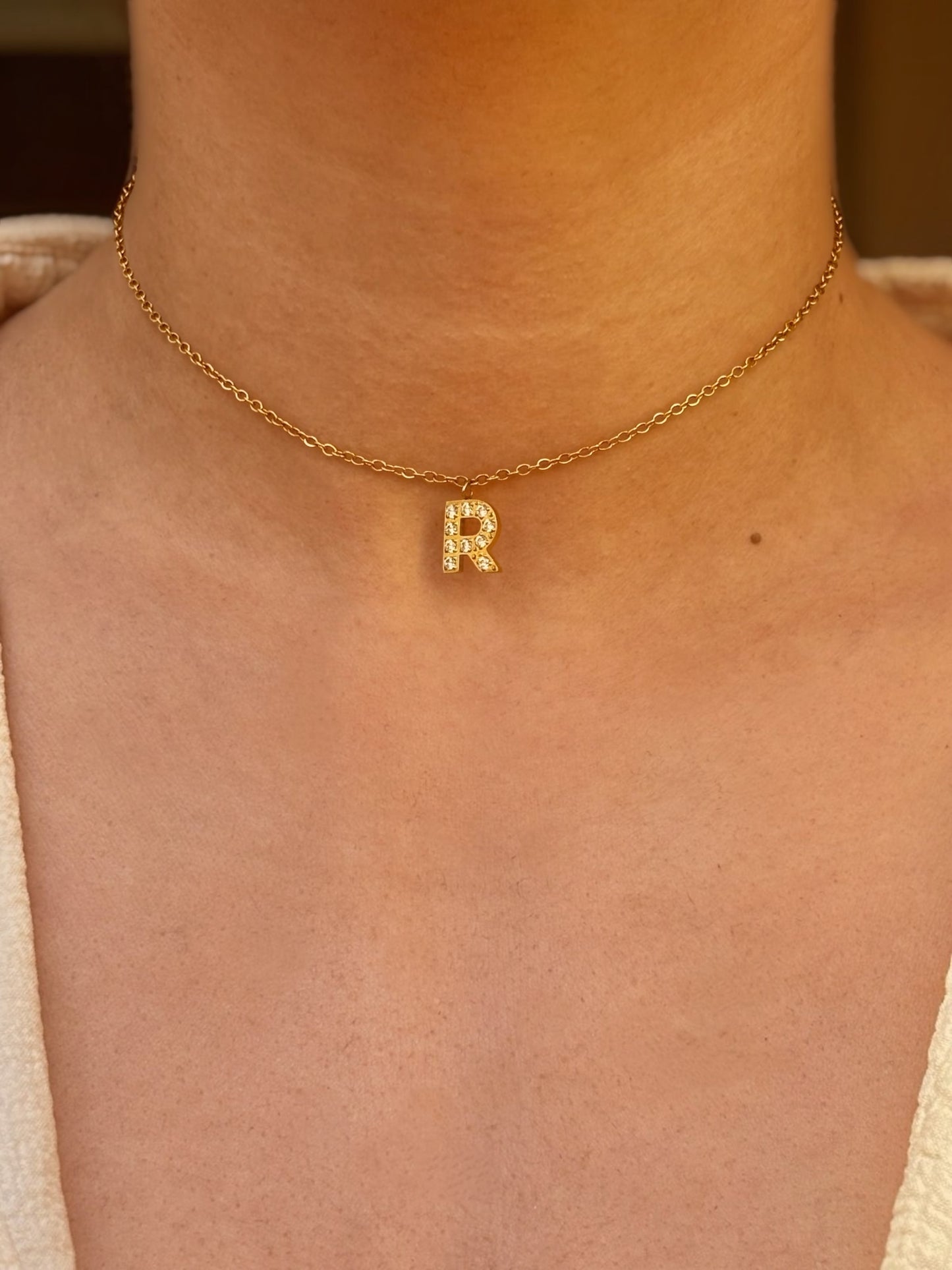 Collier personnalisable Initiale KENZA