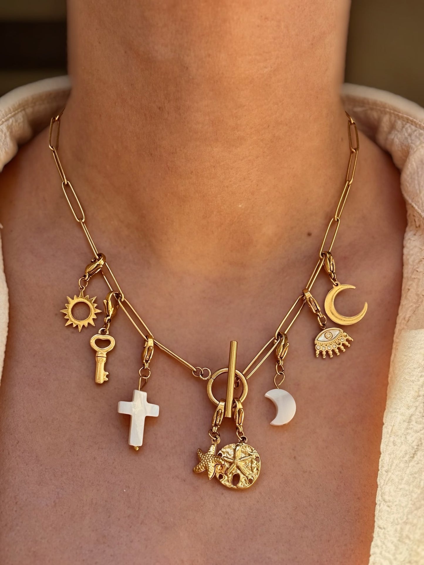 Collier personnalisable Charms interchangeables MILA