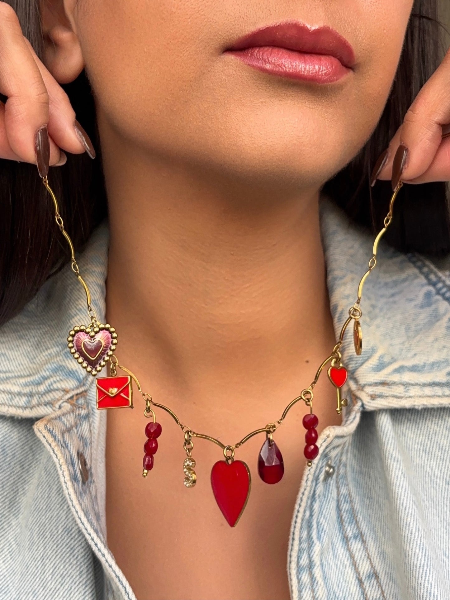 Collier RED LOVE