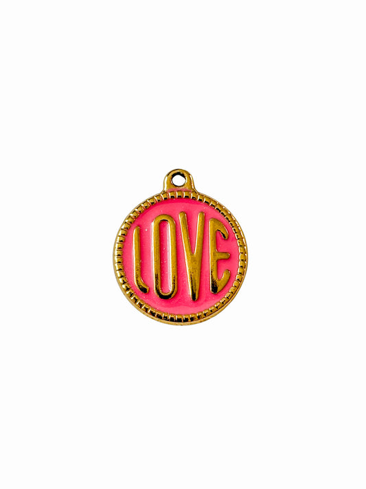 Charm LOVE PINK