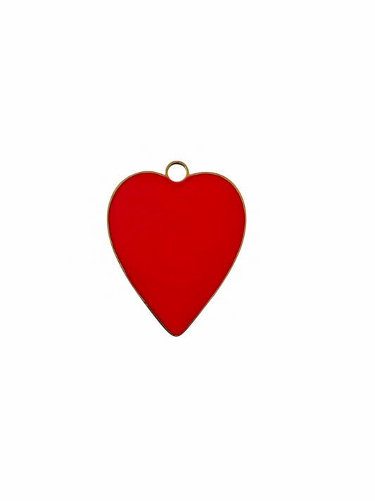 Charm Coeur Rouge XL