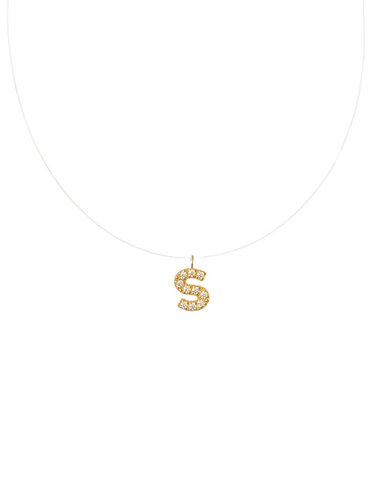 Collier personnalisable Initiale SYRINE