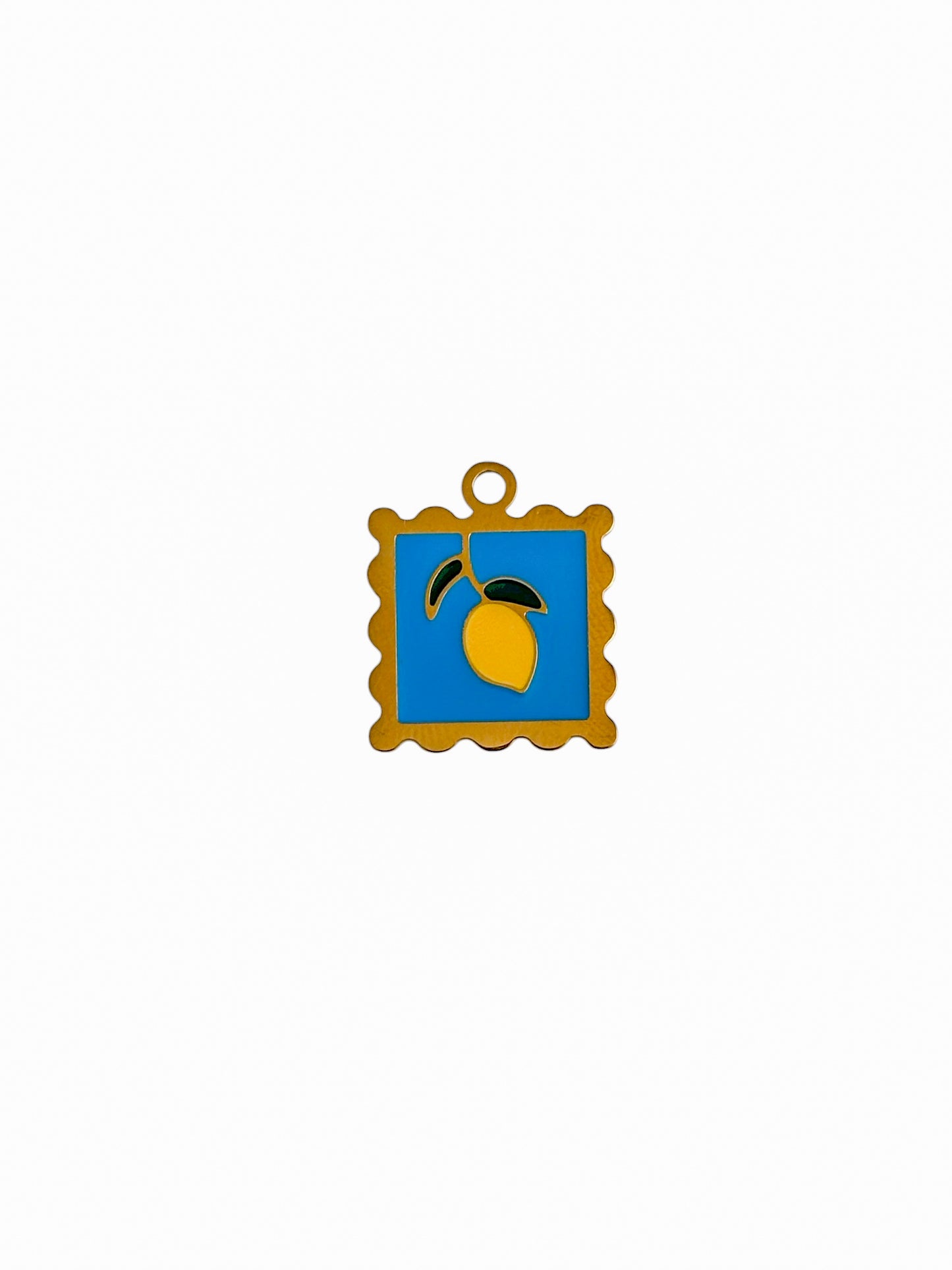 Charm cadre citron