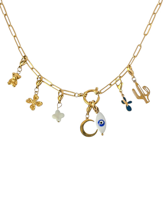 Collier personnalisable Charms interchangeables MALAK