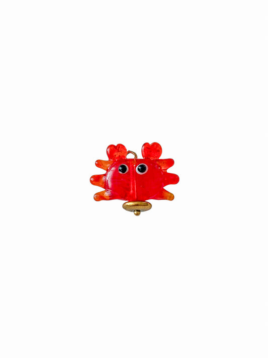 Charm Crabe rouge