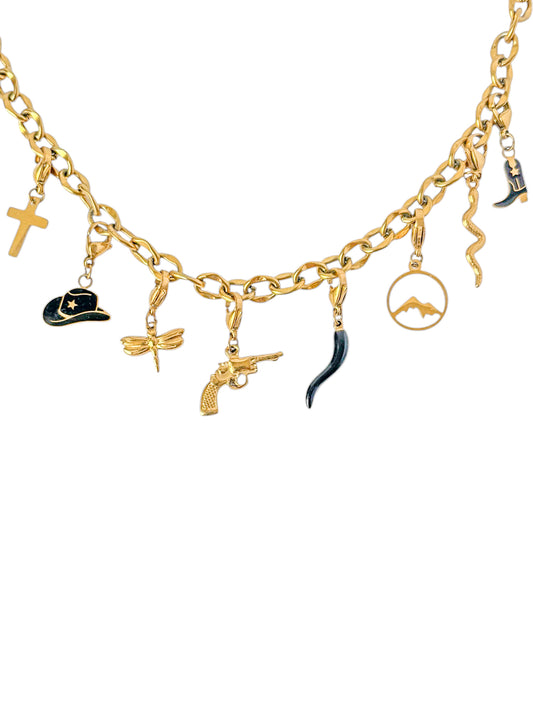 Collier personnalisable Charms interchangeables SHERINE