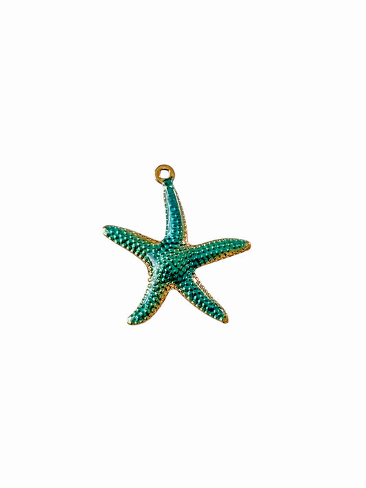 Charm Etoile de mer bleu