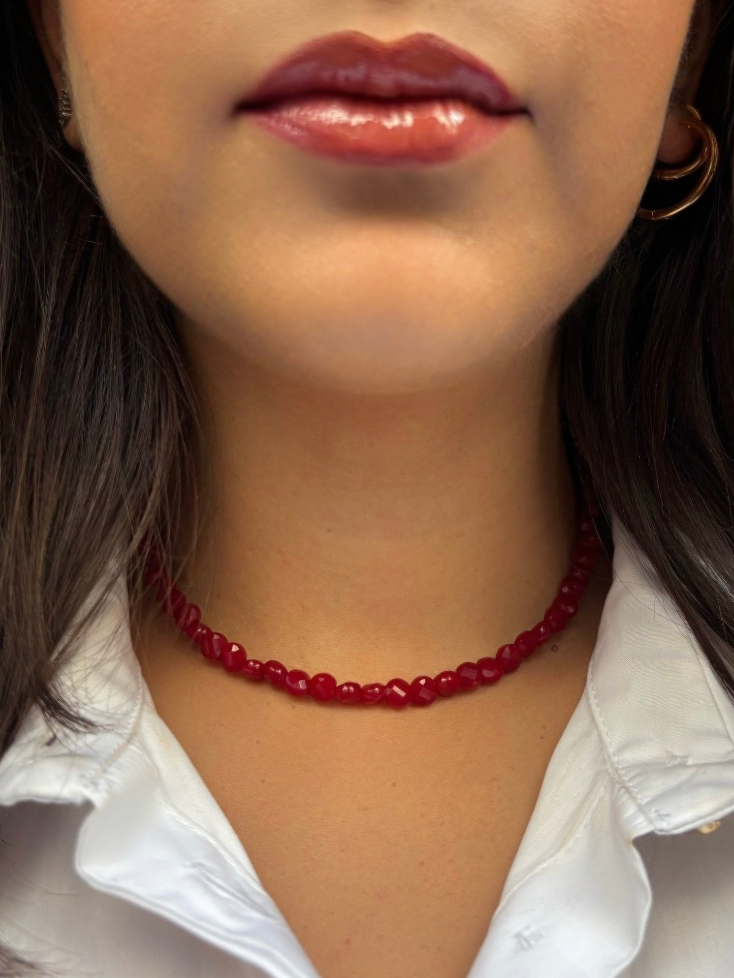 Collier RED CHERRY