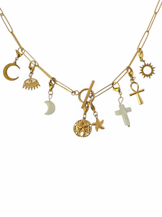 Collier personnalisable Charms interchangeables MILA
