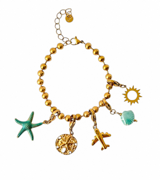 Bracelet personnalisable Charms interchanbgeables HAJAR