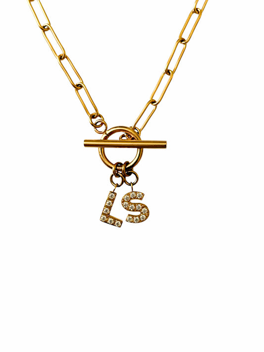 Collier personnalisable Initiale HADRYA