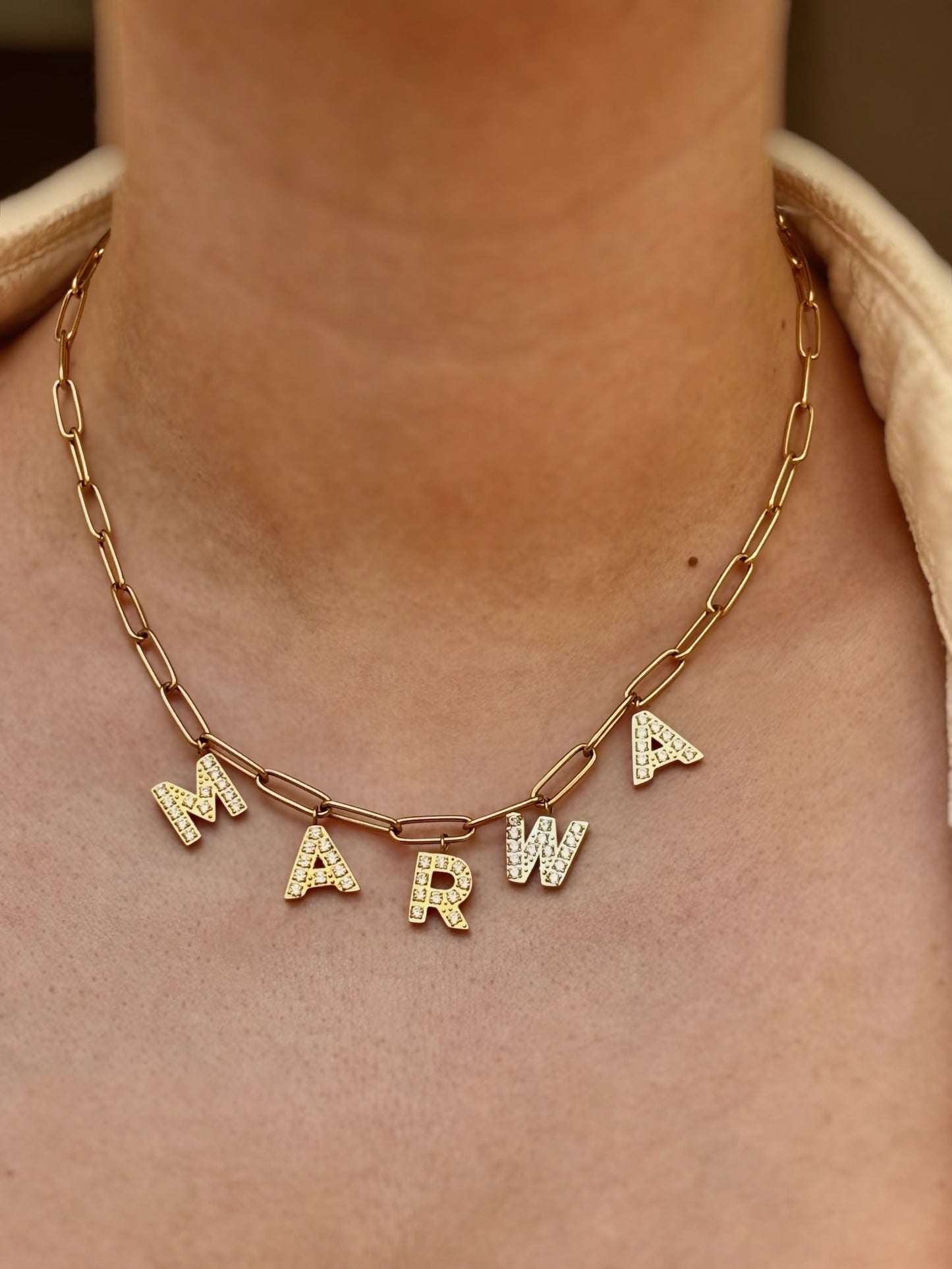 Collier personnalisable MARWA