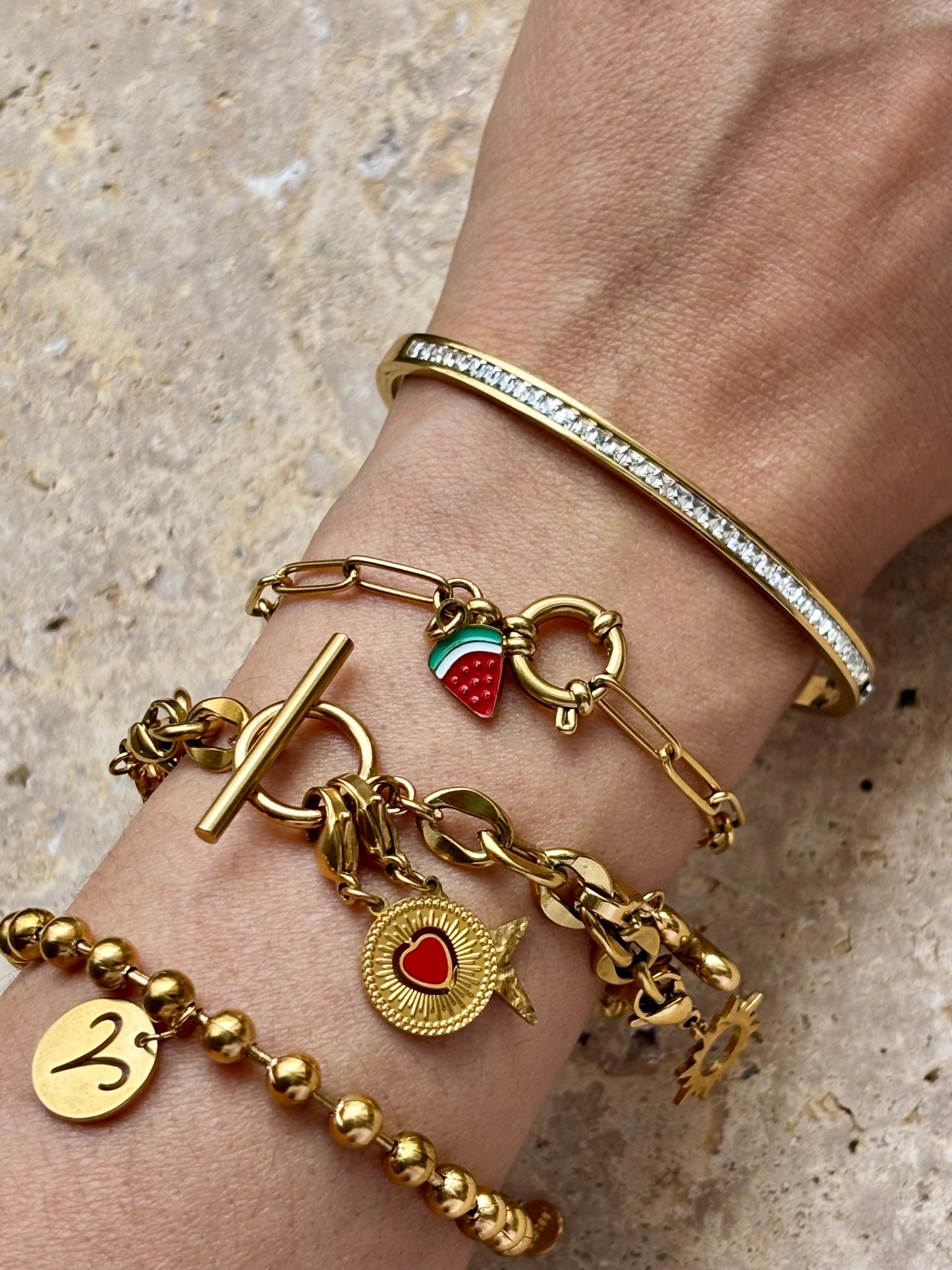 Bracelet personnalisable Charms interchangeables ALMA